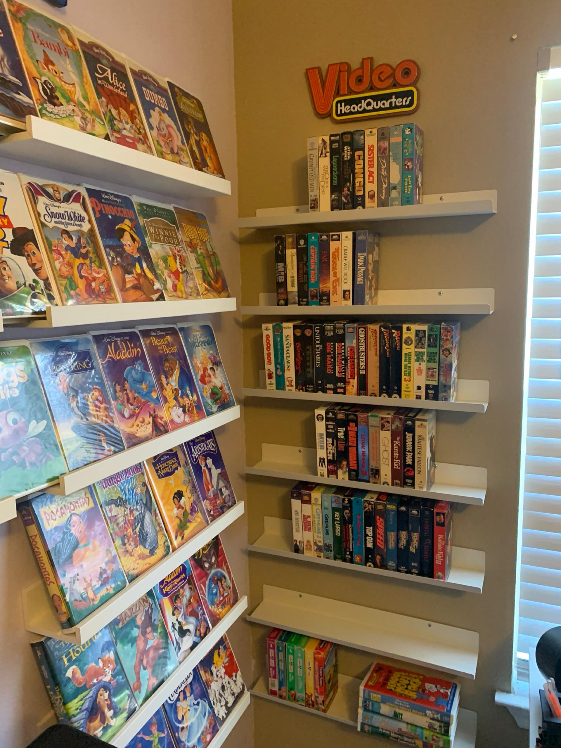 Video Headquarters Sign - Vintage Inspired Movie Room Decor, Retro Home Theater Accessory, Unique Filmmaker Gift