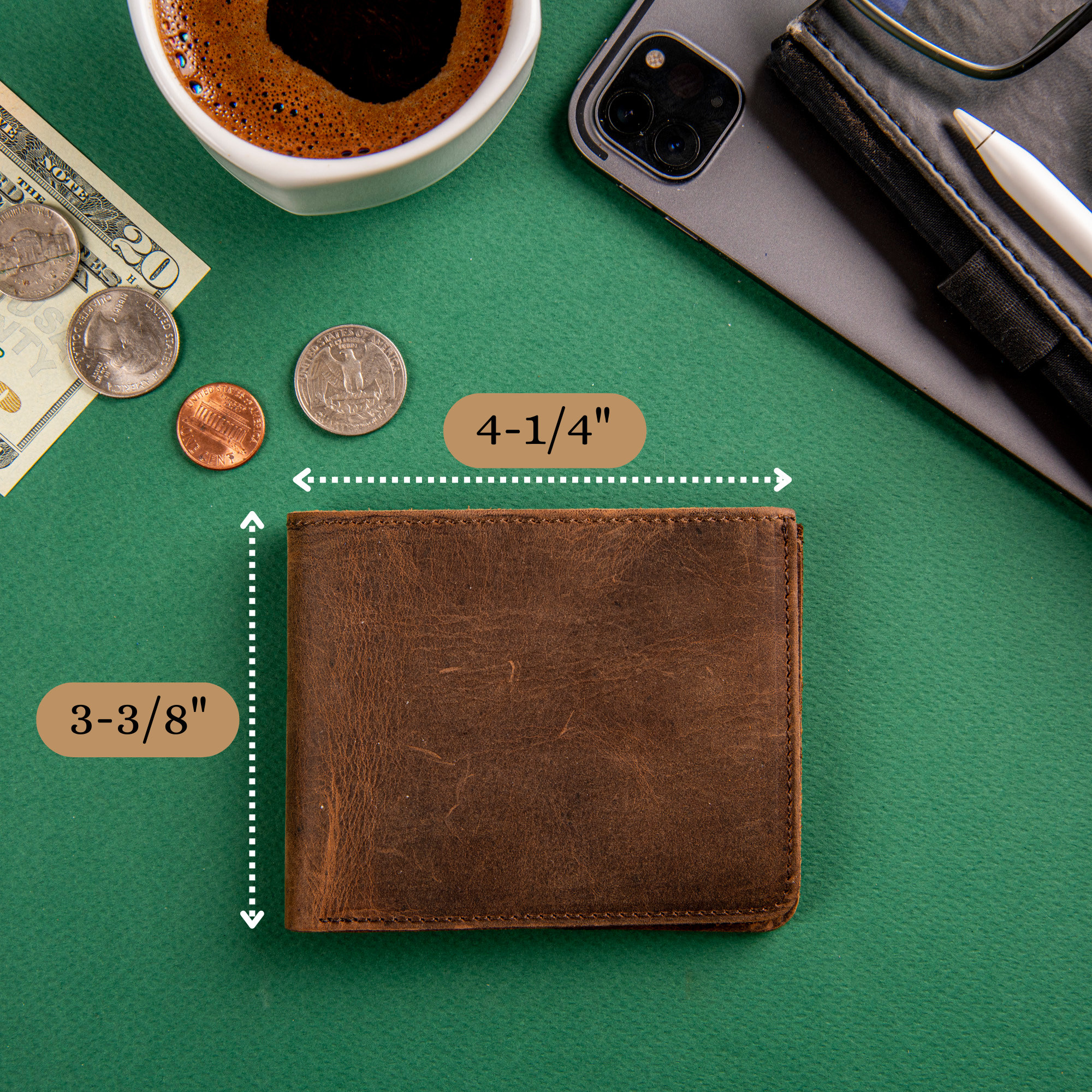 Football, Personalized Leather Wallet, Custom Leather Wallets, Football Players, Football Team Sport Fans, Him Dad Father Boy Christmas Gift