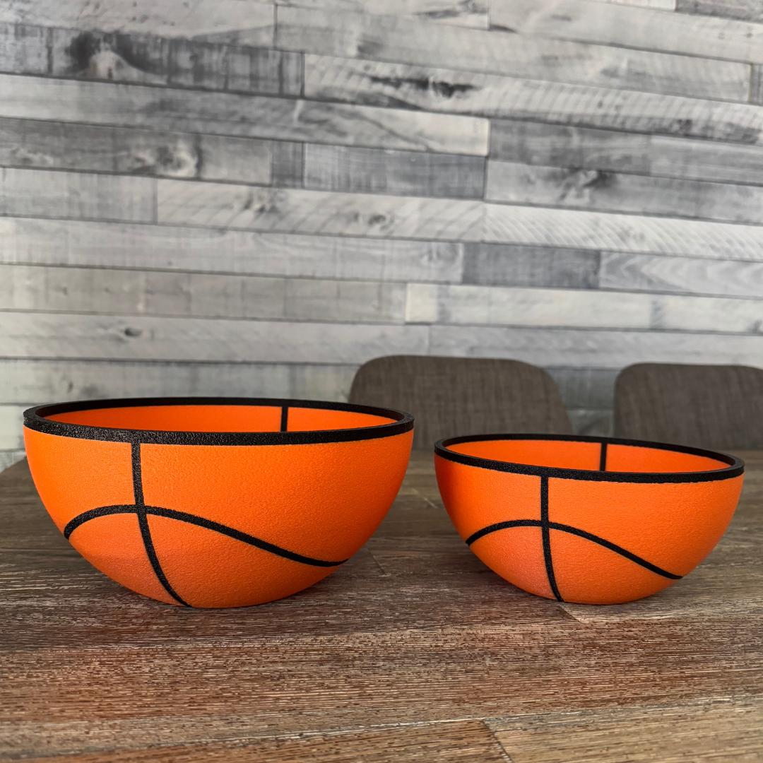 Basketball Snack Bowl: Customizable Sports Party Decor or Gift by Chronic Concepts