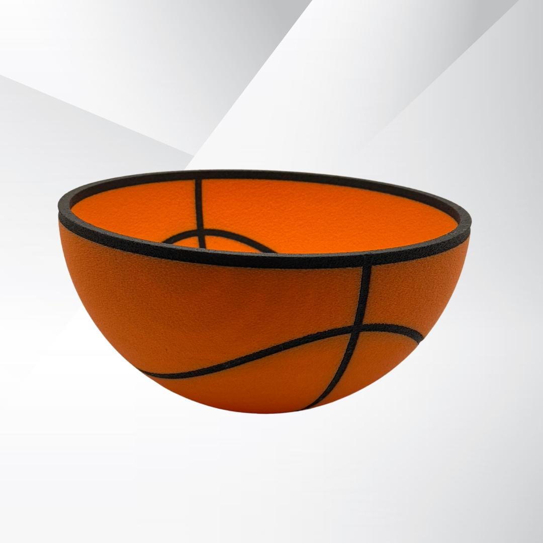 Basketball Snack Bowl: Customizable Sports Party Decor or Gift by Chronic Concepts