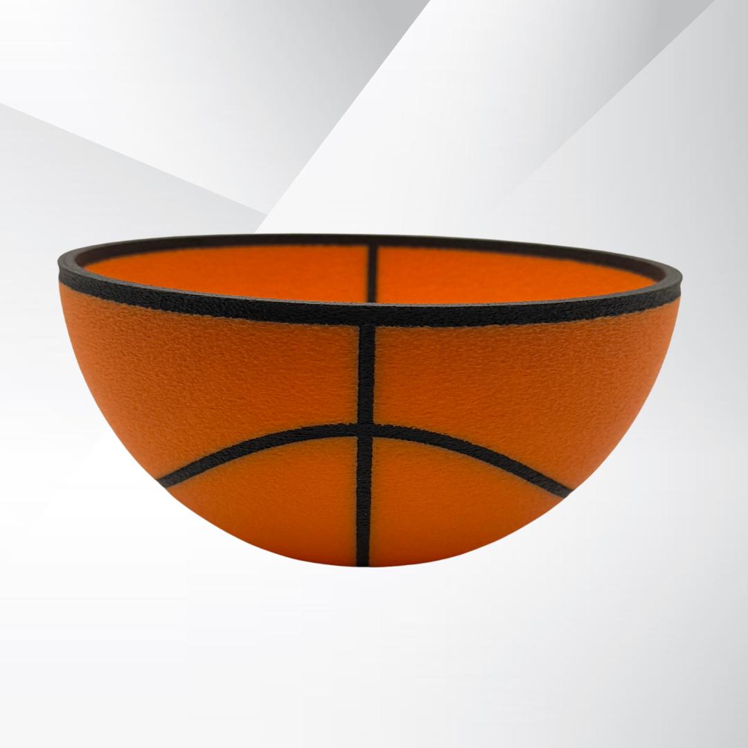 Basketball Snack Bowl: Customizable Sports Party Decor or Gift by Chronic Concepts