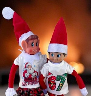 Trendy 67 Holiday Elf Shirt, Christmas Clothing for Elves, Elf Doll Accessories, Holiday Gift for Kids