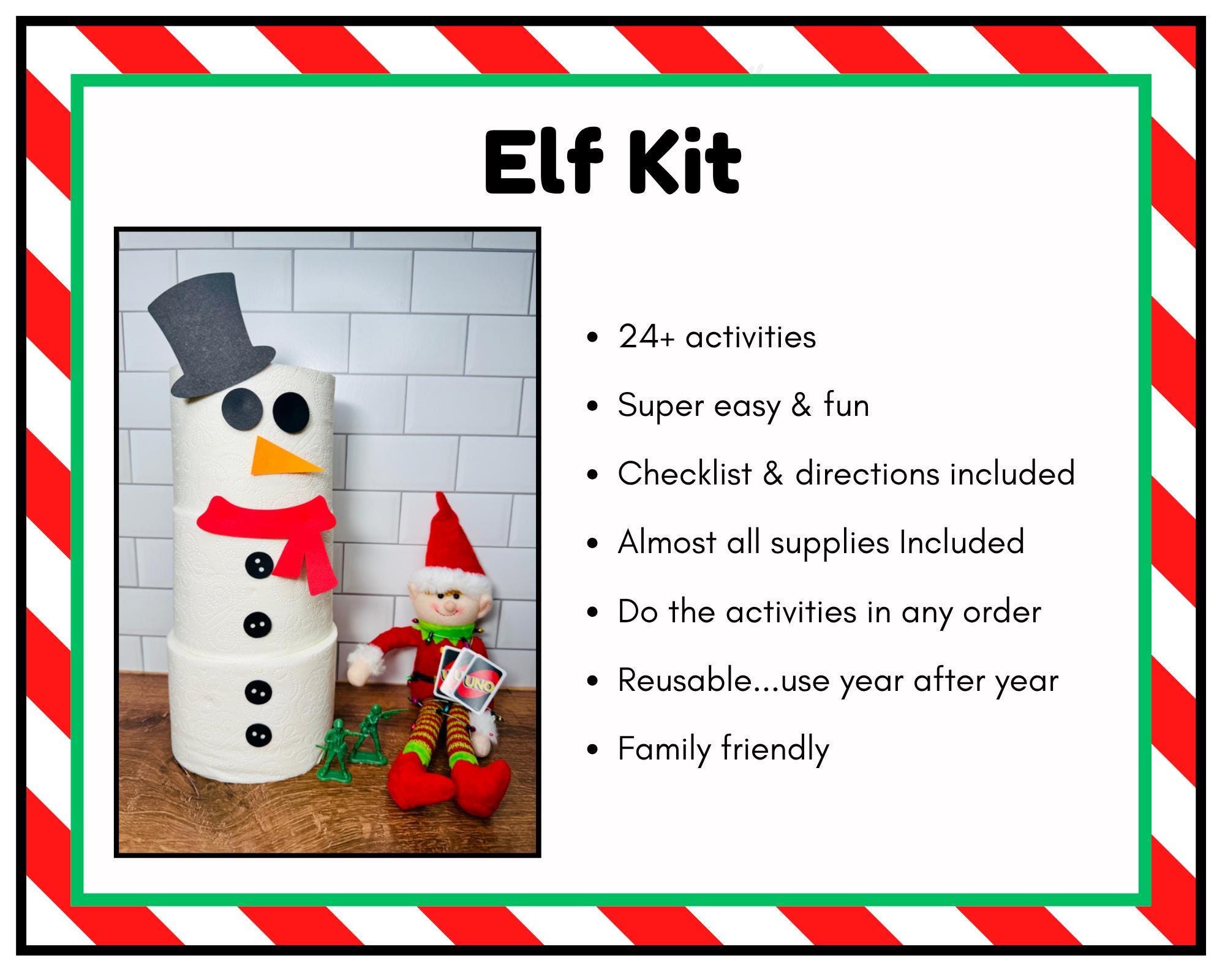 Elf Kit | 24+ Christmas Activities | Family Fun, Reusable