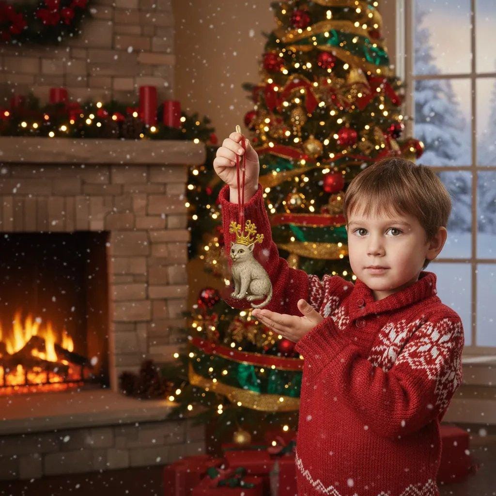 Medieval Cat Advent Calendar 2025, 24 Mini Cat Figurines, Whimsical Christmas Countdown, Unique Medieval Decor, Gift for Cat Lovers