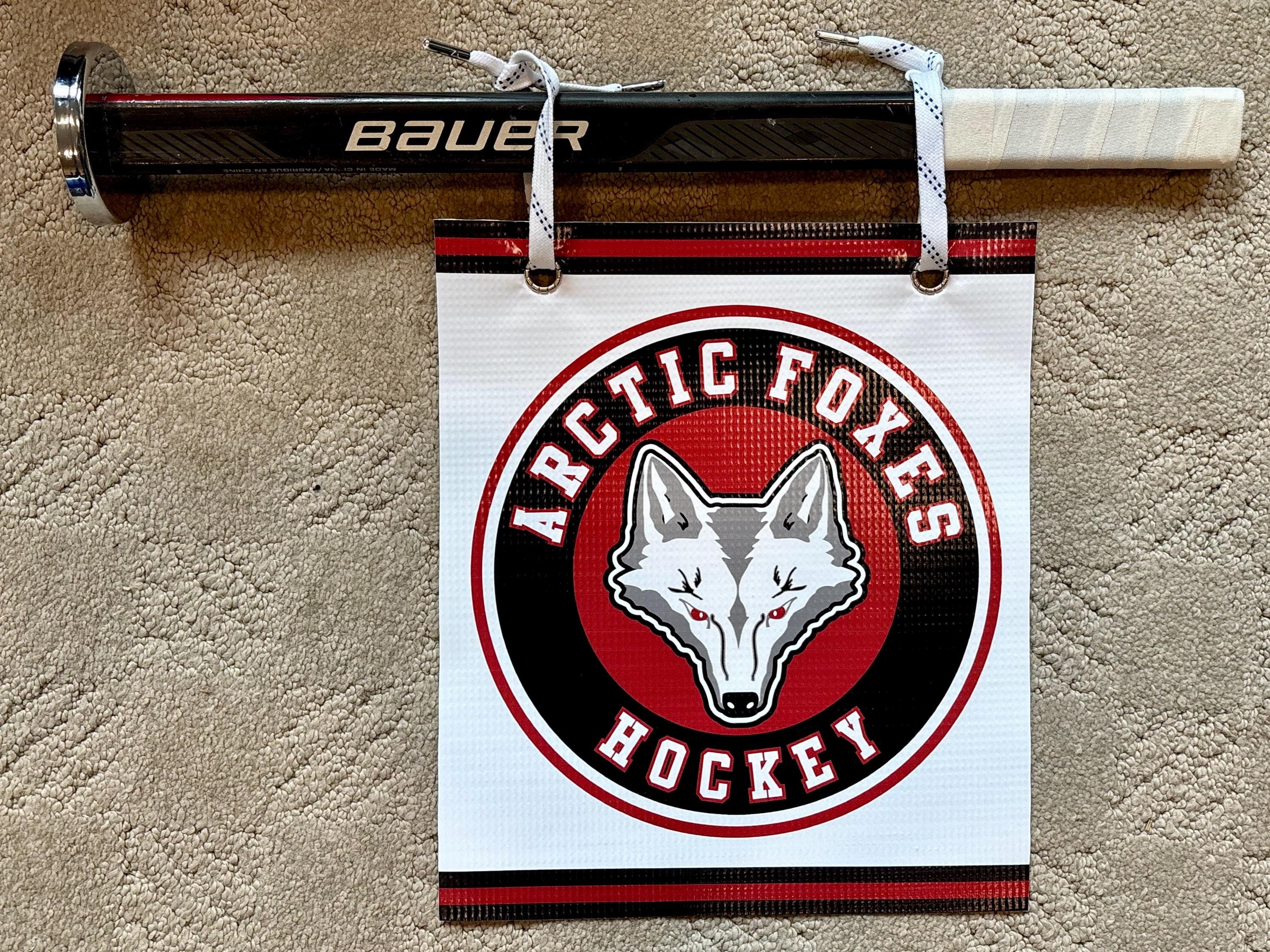 Magnetic Hockey Stick Banner for Locker Rooms