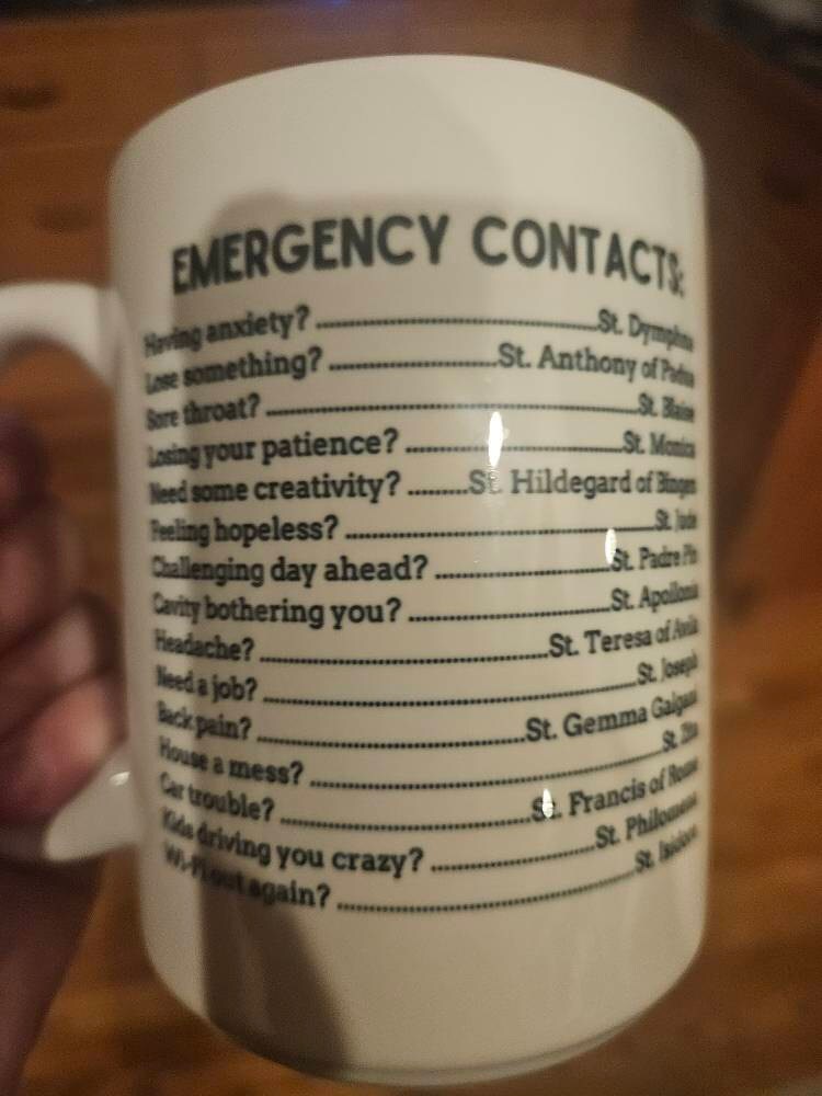 Catholic Mug All Saints Big Tea Mug Godmother Gift Mug Traditional Catholic Unique Catholic Gifts Confirmation Gifts For Girls Catholic