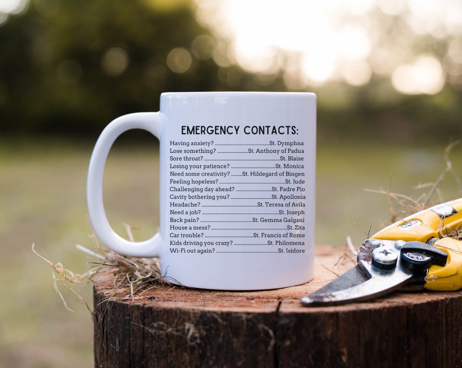 Catholic Mug All Saints Big Tea Mug Godmother Gift Mug Traditional Catholic Unique Catholic Gifts Confirmation Gifts For Girls Catholic