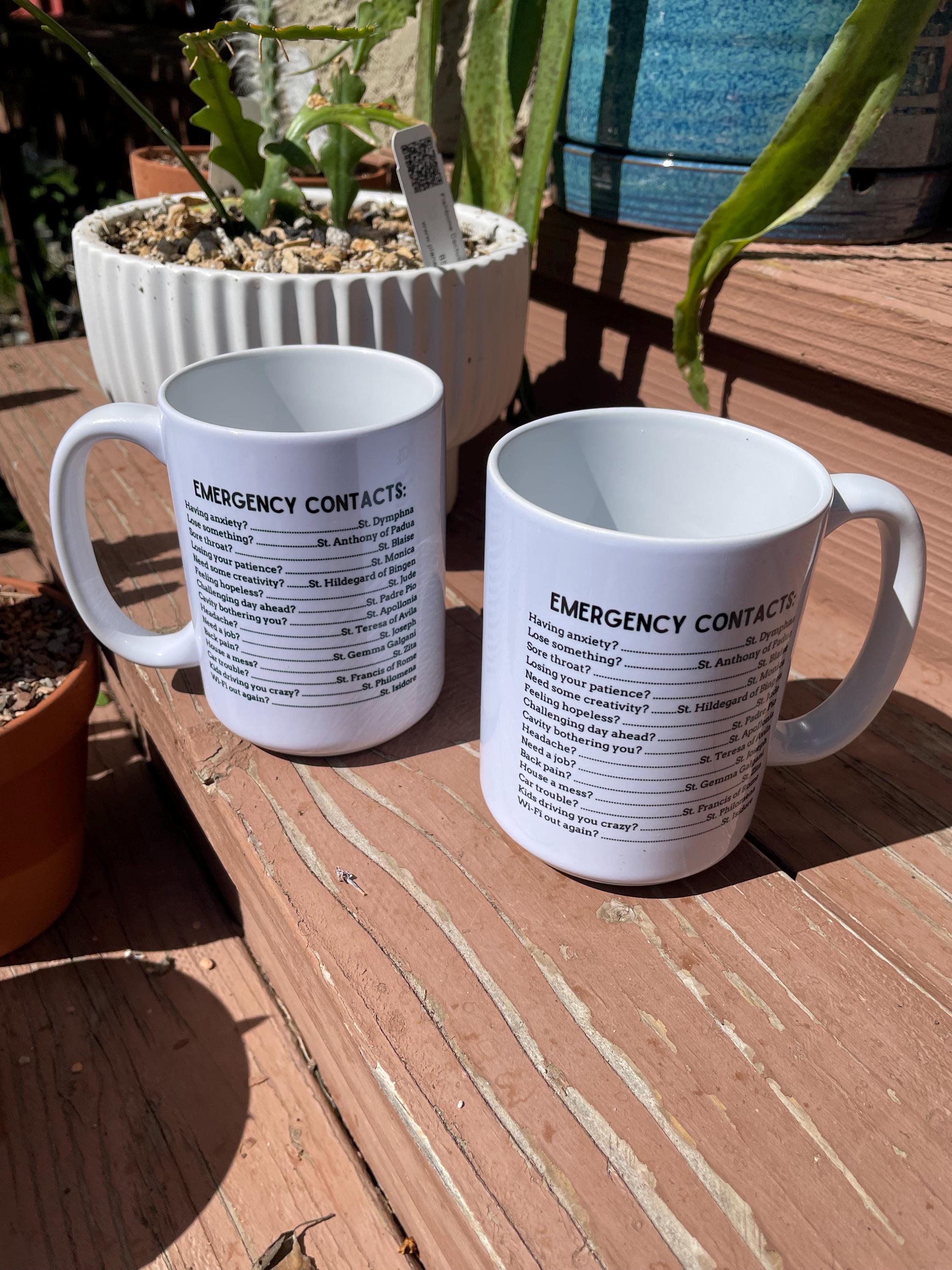 Catholic Mug All Saints Big Tea Mug Godmother Gift Mug Traditional Catholic Unique Catholic Gifts Confirmation Gifts For Girls Catholic