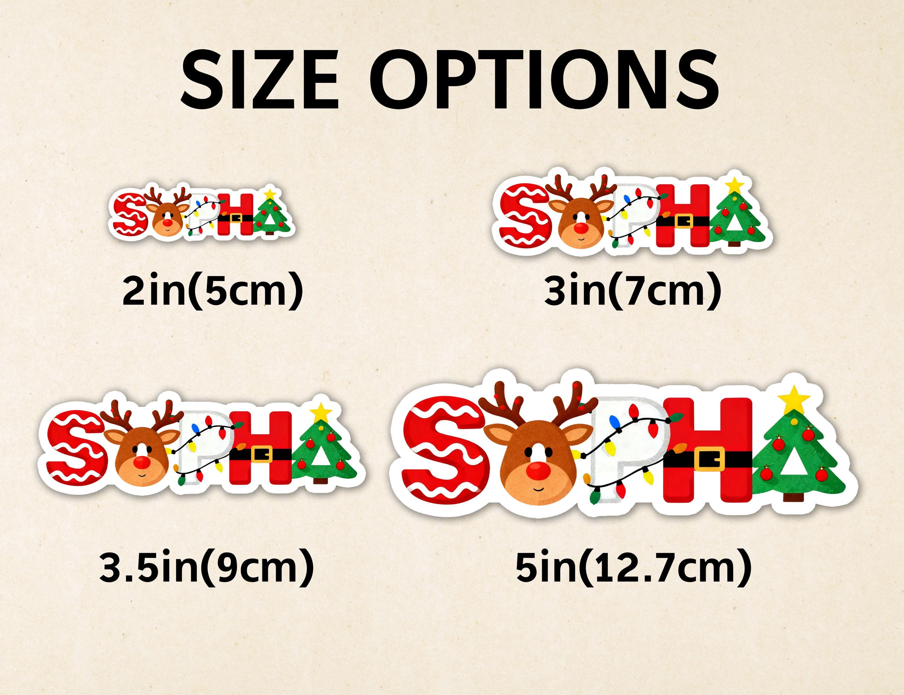 Personalized Christmas Present Labels/Custom Name Tags/Christmas Sticker/Christmas Name Labels for Holiday Gifts/Christmas Gift Tag Stickers