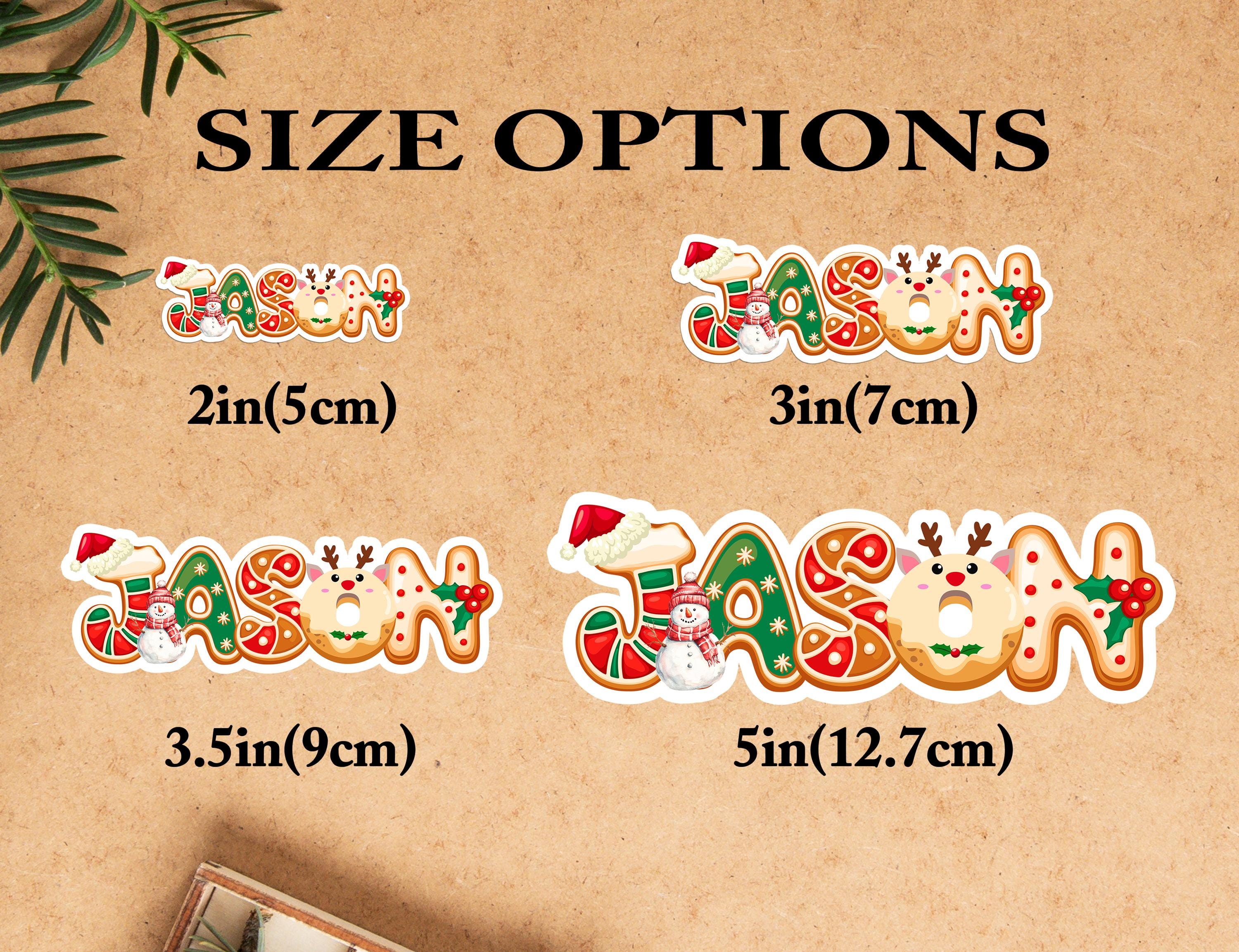 Personalized Christmas Stickers/Christmas Name Labels/Custom Gift Stickers for Christmas Presents/Holiday Sticker Labels/Christmas Gift Tags