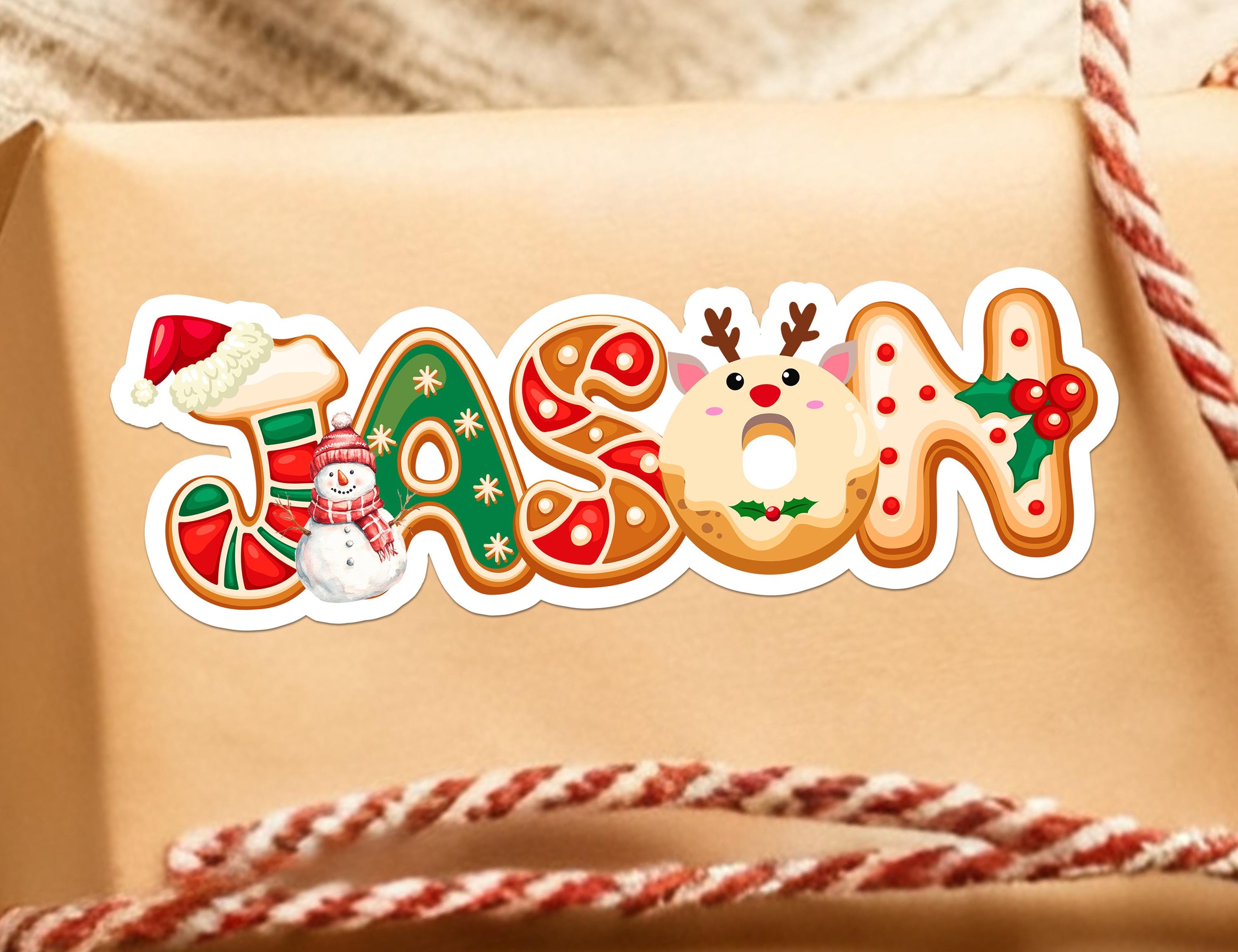 Personalized Christmas Stickers/Christmas Name Labels/Custom Gift Stickers for Christmas Presents/Holiday Sticker Labels/Christmas Gift Tags