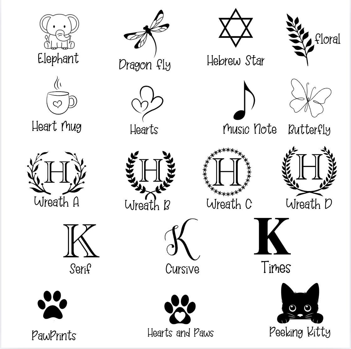 Personalized Small Cross Leather Magnetic Bookmark 2.5" Custom Engraved Reader Gift