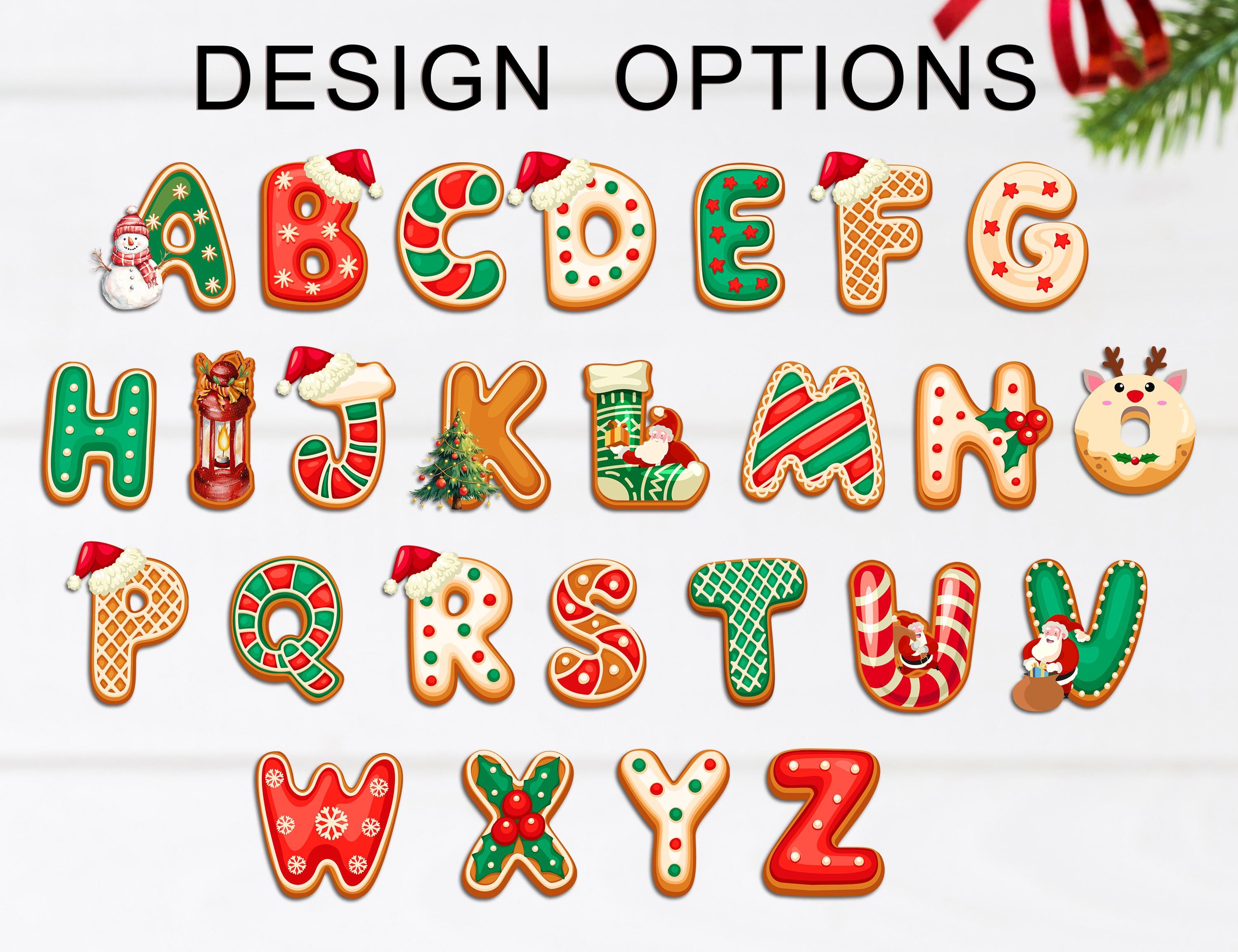 Christmas Name Kraft Paper Bags, Personalized Christmas Gift Bag, Xmas Party Favor Bags, Holiday Tote Paper Bags, Xmas Gift Wrapping Bags