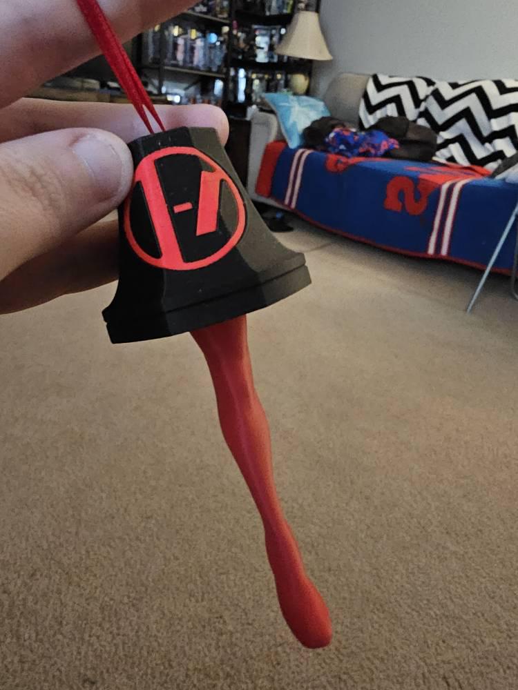 TØP Inspired Christmas Ornament – A Christmas Story Parody | Tyler Joseph Breach Tour Leg Lamp