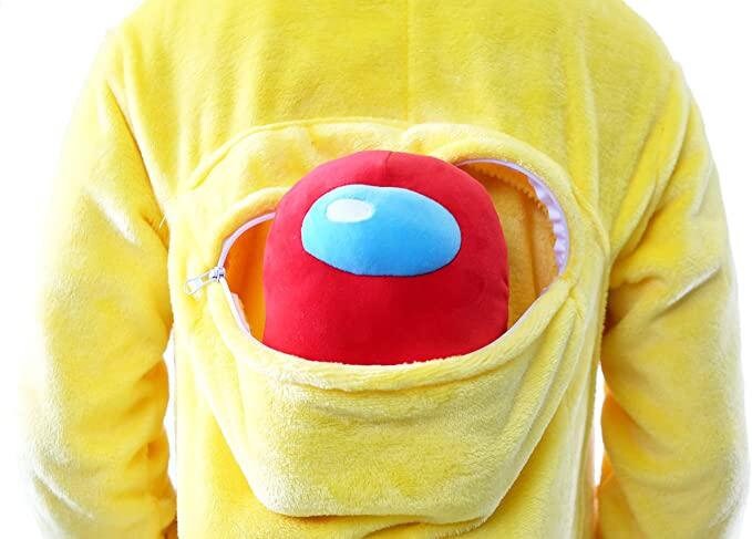 Kigurumi AmongUs Onepiece Disney Colourful Multiple Colour Onepiece Teen Adult Onepiece Unisex Costumes Pyjamas Unisex