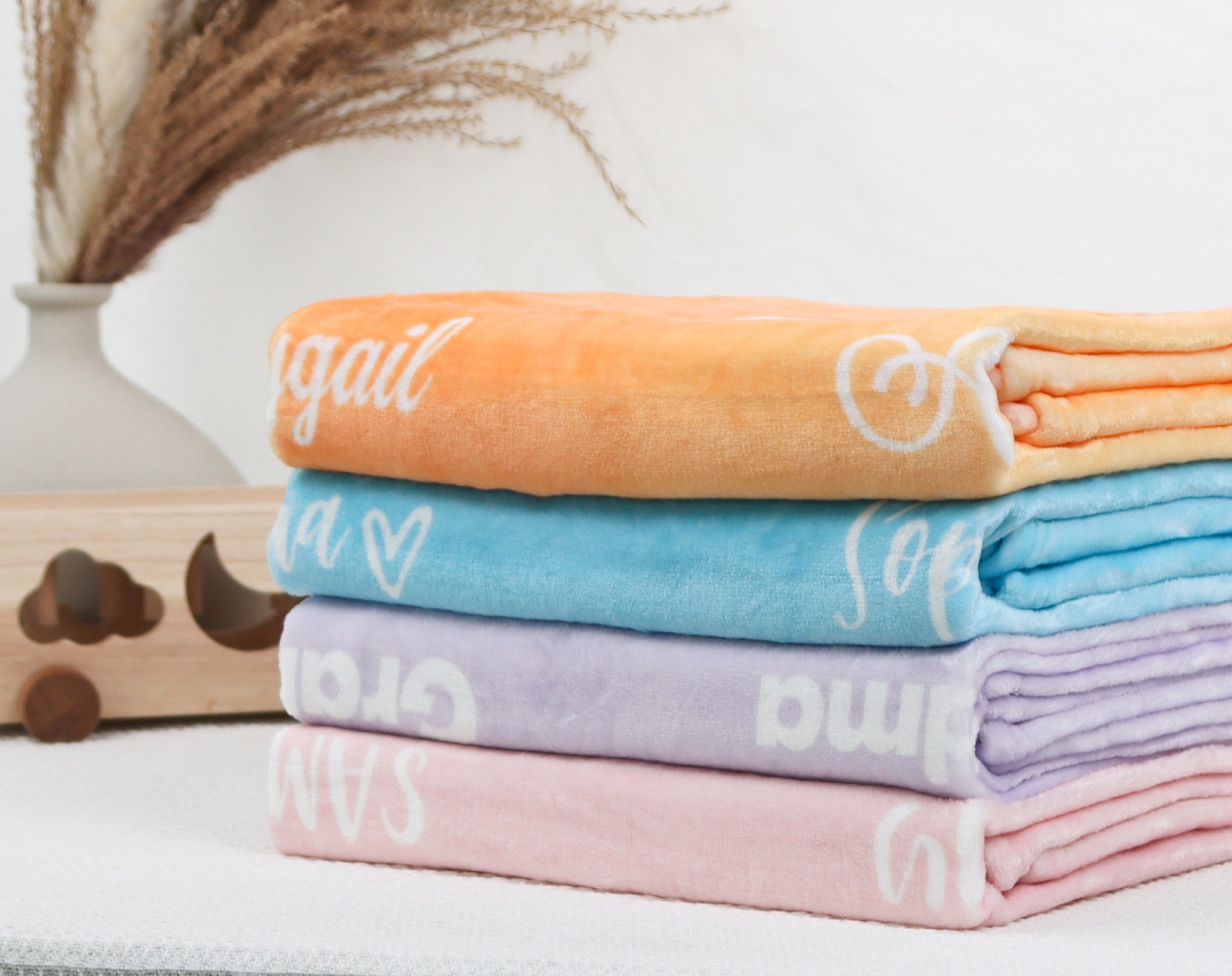 Custom Name blanket ,Grandma Name Blanket,Customized Blankets For Children's Birthdays/Holidays,Baby Name Blanket,Custom Name Elsa Blanket