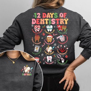 Custom Dental Christmas Shirt, Chrístmas Dentist Shirt, Dentistry Shirt,Dental Assistant Tshirt, Dental Hygienist, Christmas Tooth Shirt