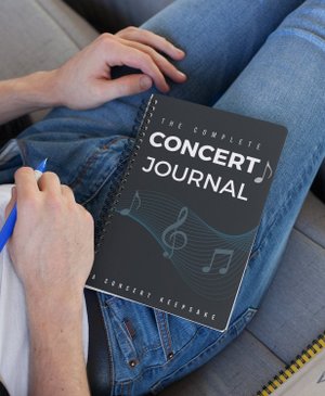 Concert Journal: Keepsake Book for Remembering your Concerts!