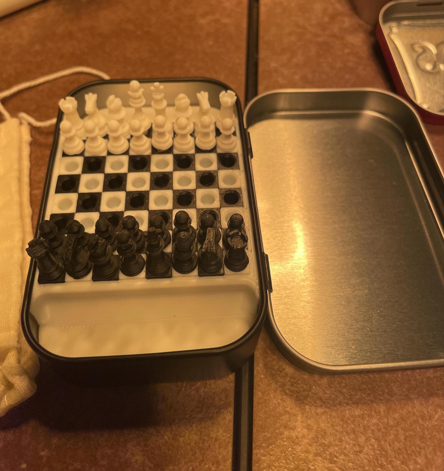 Altoids Tin Chess: Portable Travel Strategy Set