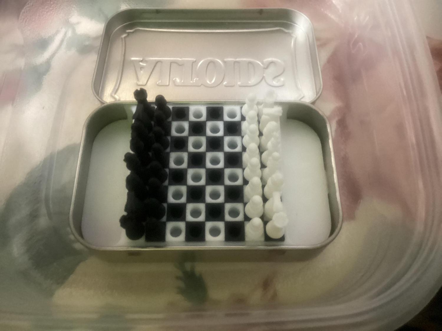 Altoids Tin Chess: Portable Travel Strategy Set