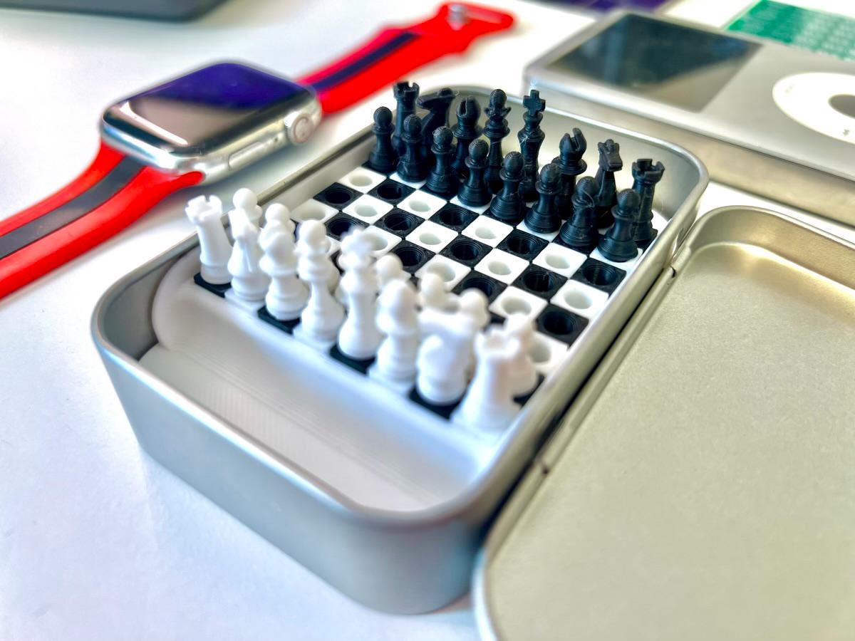 Altoids Tin Chess: Portable Travel Strategy Set