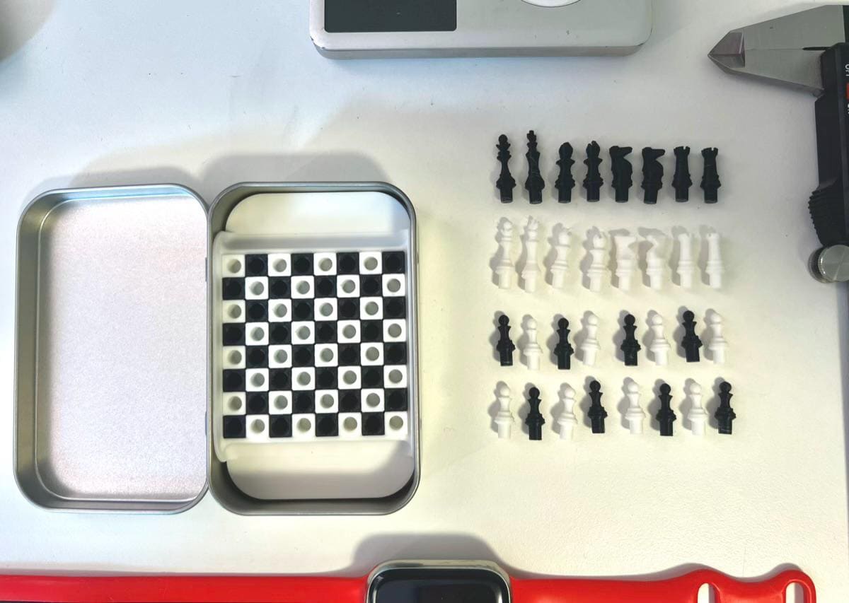 Altoids Tin Chess: Portable Travel Strategy Set