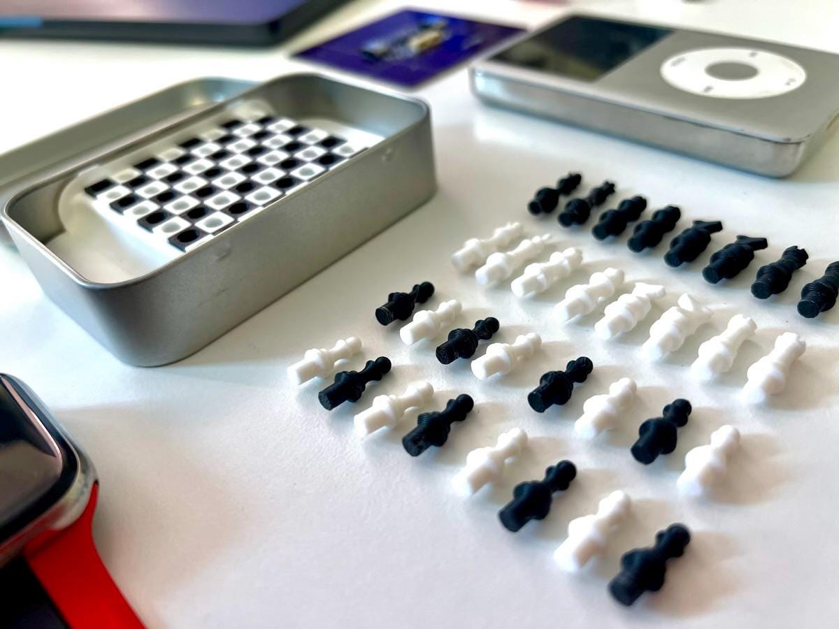 Altoids Tin Chess: Portable Travel Strategy Set