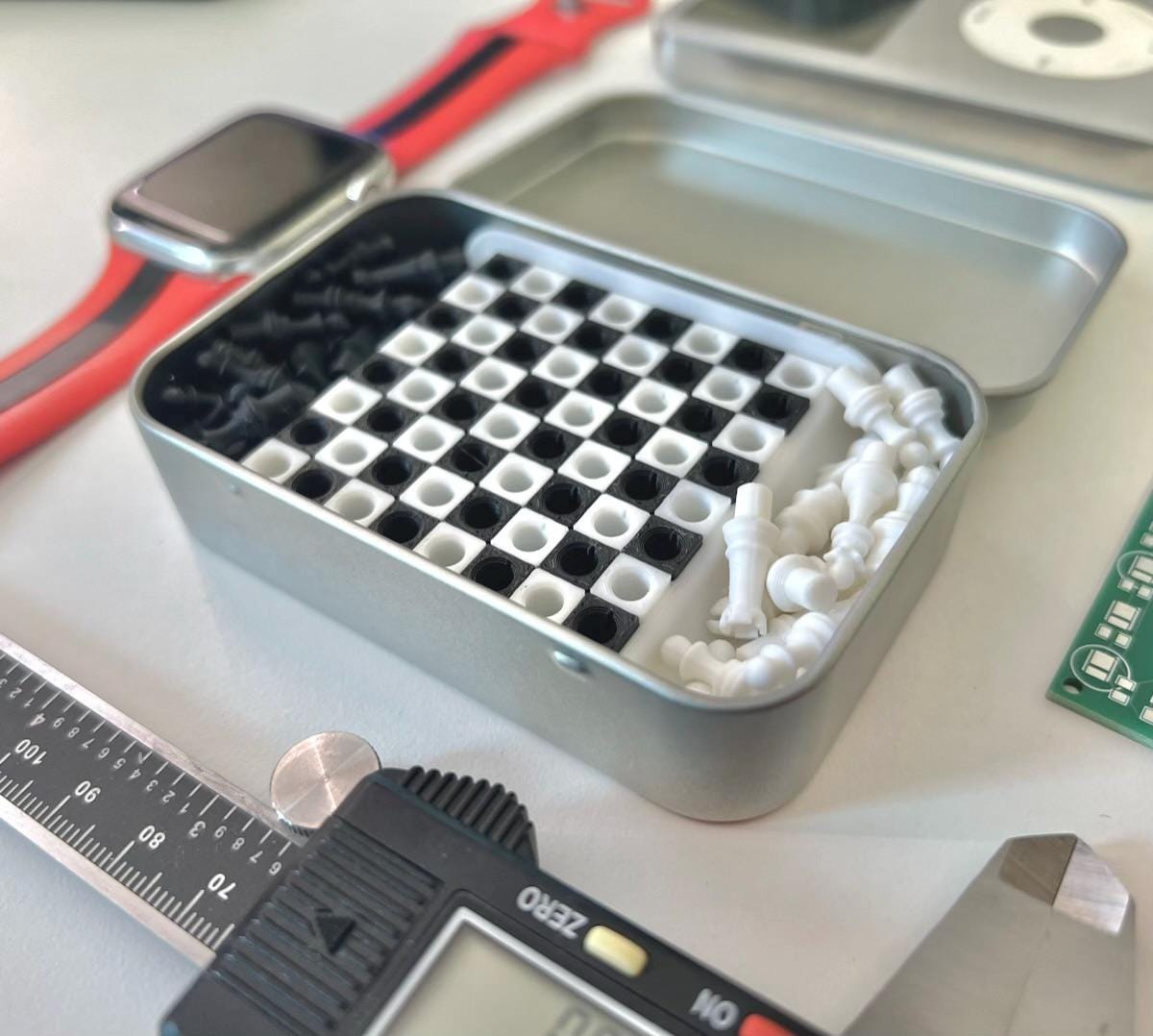 Altoids Tin Chess: Portable Travel Strategy Set