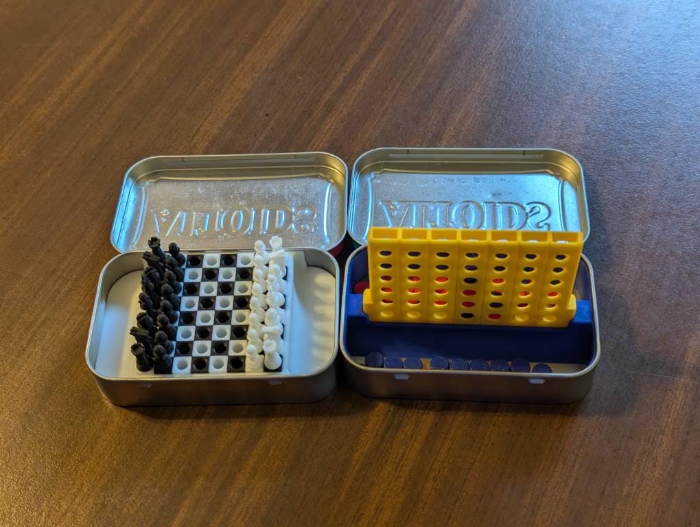 Altoids Tin Chess: Portable Travel Strategy Set
