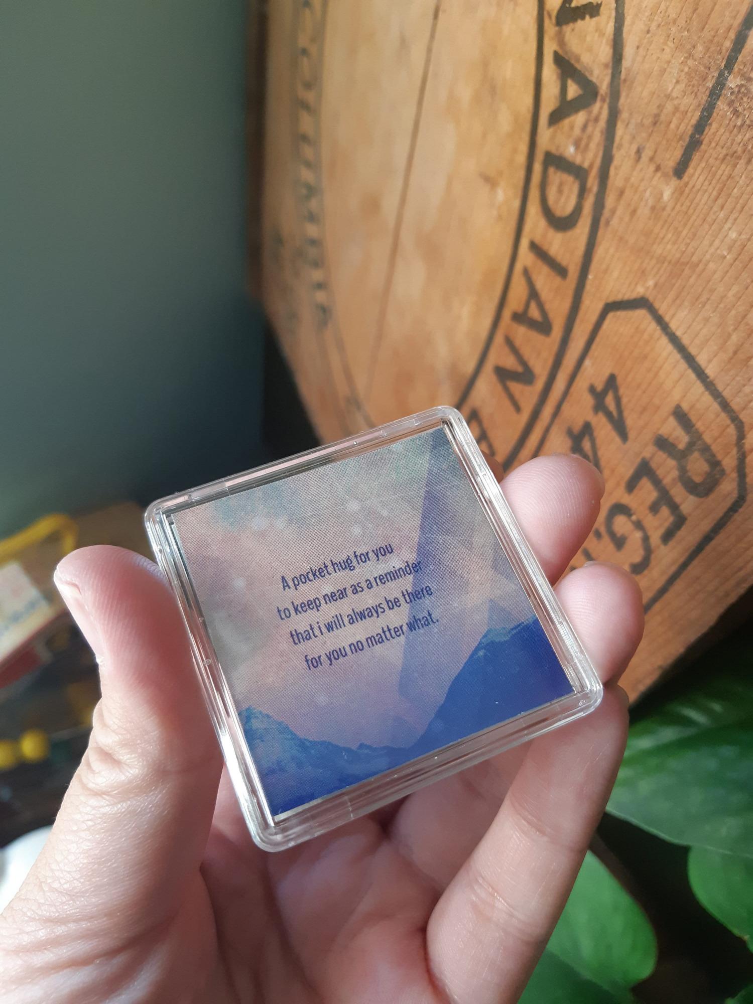 Long distance gift, pocket hug, string of fate, boyfriend distance, moving away gift, friends long distance, miss you gift