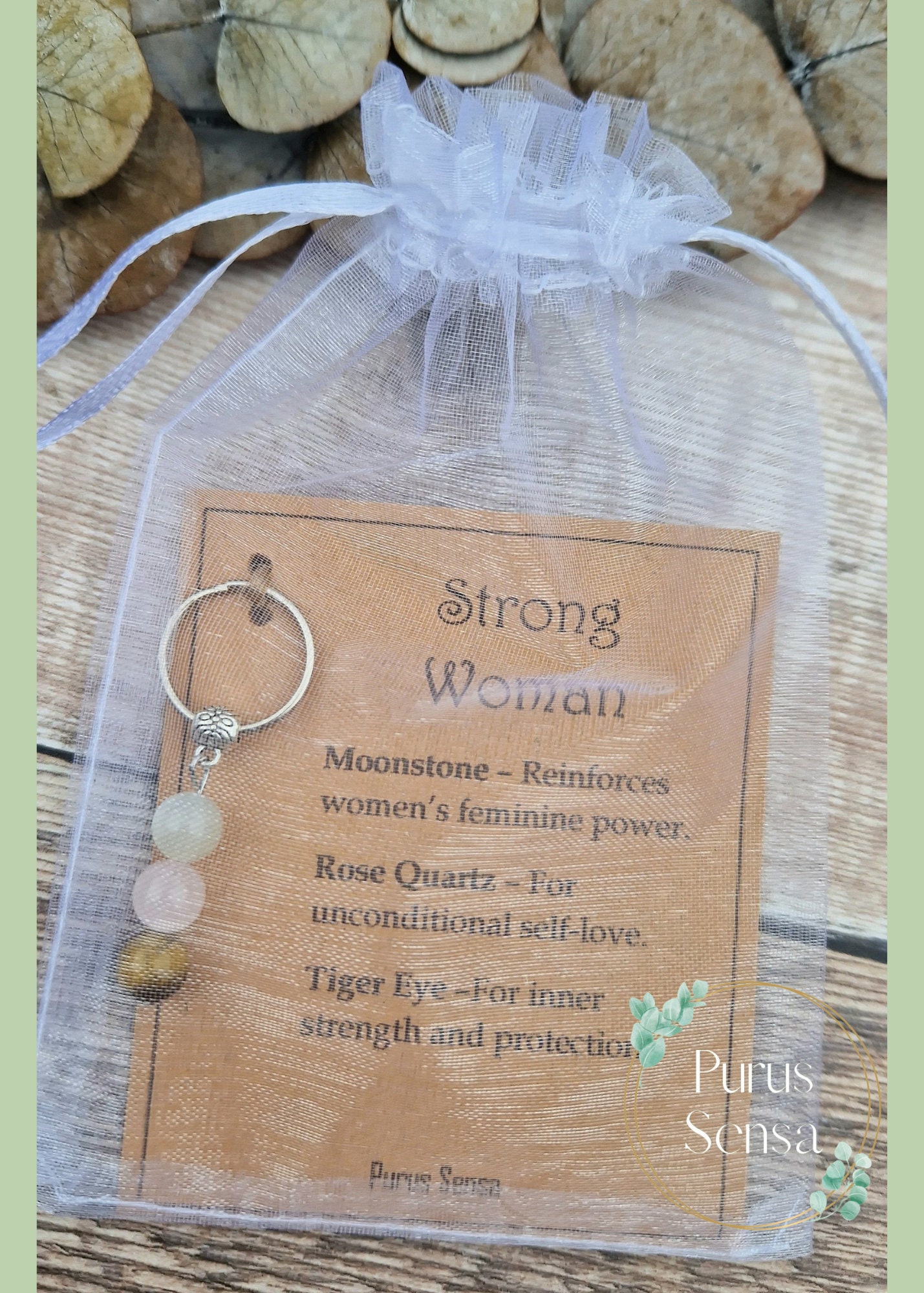 Strong woman crystal keyring. Friendship crystal gift. Personalised crystal keyring for international womans day. Mothers day. Galentines.