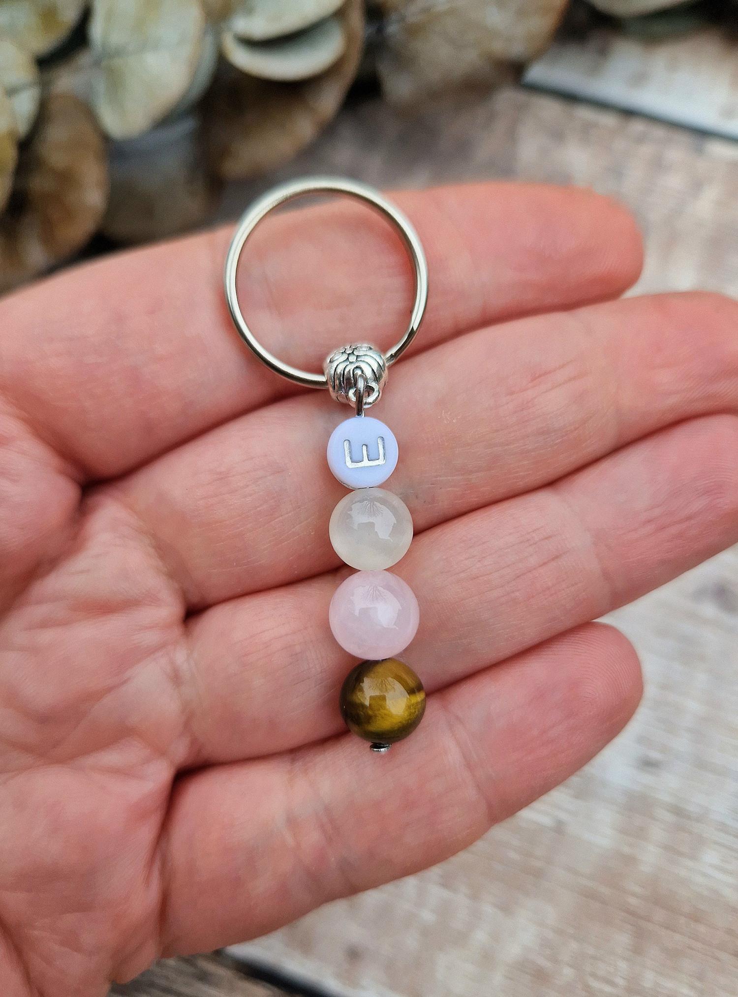 Strong woman crystal keyring. Friendship crystal gift. Personalised crystal keyring for international womans day. Mothers day. Galentines.