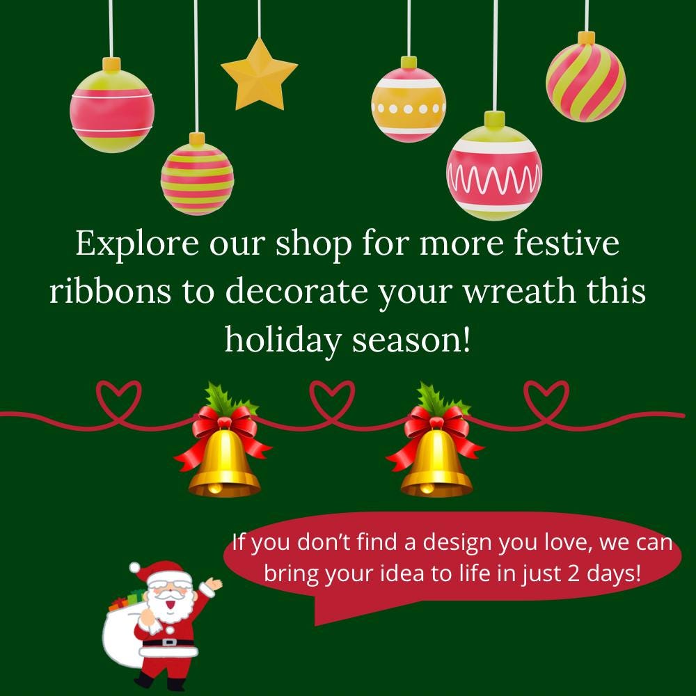 Christmas Toile Wreath Sash with Personalized Embroidered, Nutcracker sash 60’ | DDP shipping to the USA