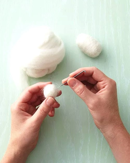 Felt Ornaments Needle Felted Penguin Felt Memorial Gift Ornament Needle Felted Santa Penguin, Realistic Felted Penguin Needle Felted animal