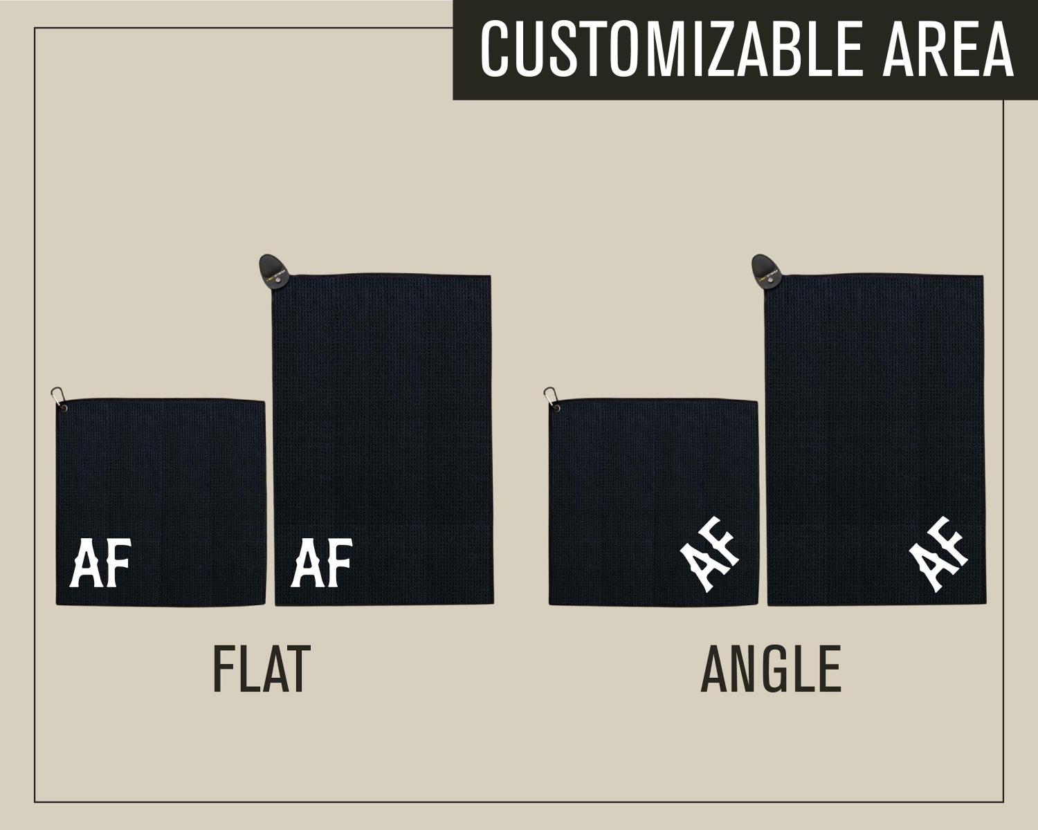 Custom Golf Towel Embroidered Groomsmen Gifts for Him Golf Magnetic Towel, Personalized Golf Gifts for Boyfriend, Anniversary Mens Gift [D]