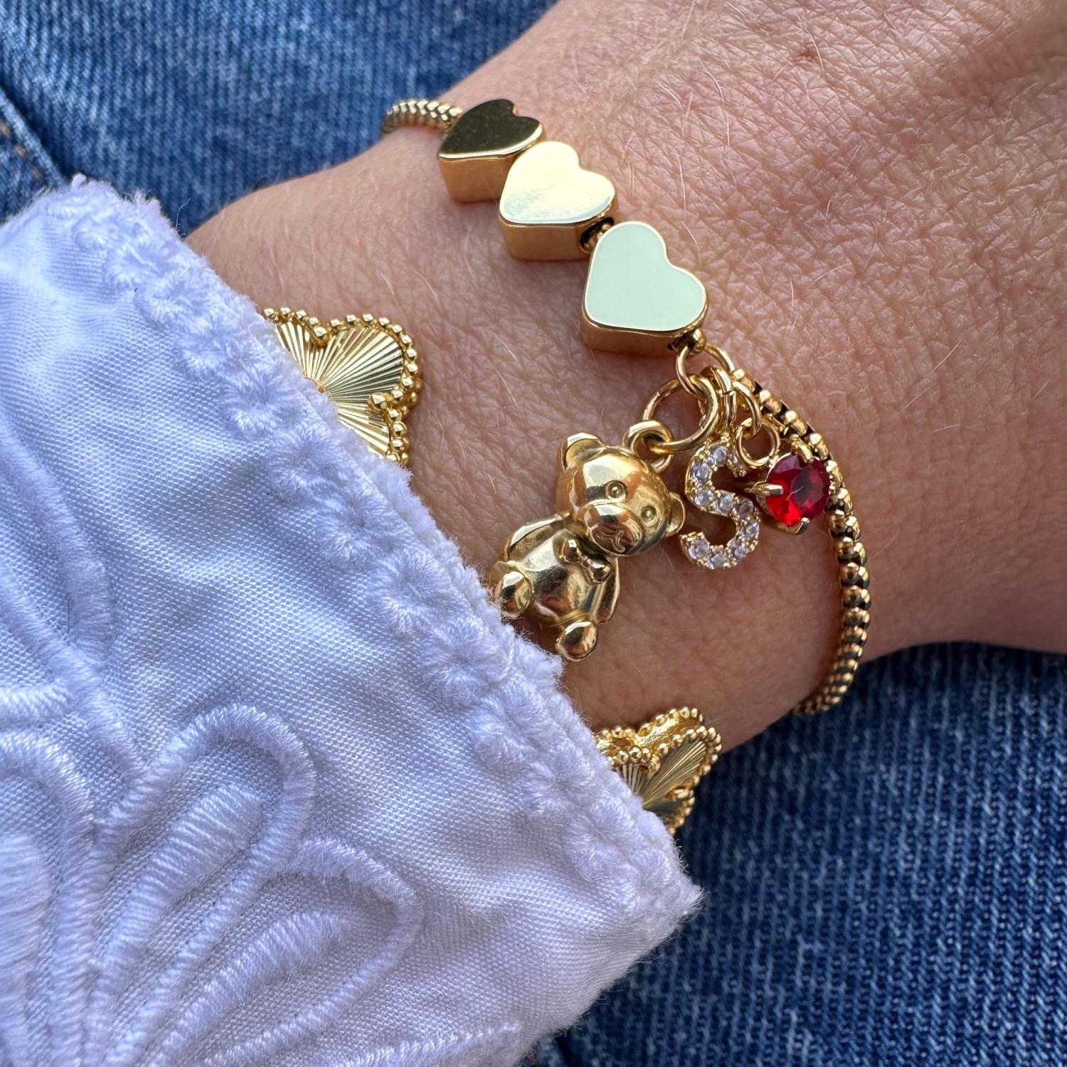 20th • 30th • 40th • 50th  Birthday Gift Bracelet • Adjustable Bracelet  • Women Decade Bracelet  • Gift For Friend • Birthstone Bracelet