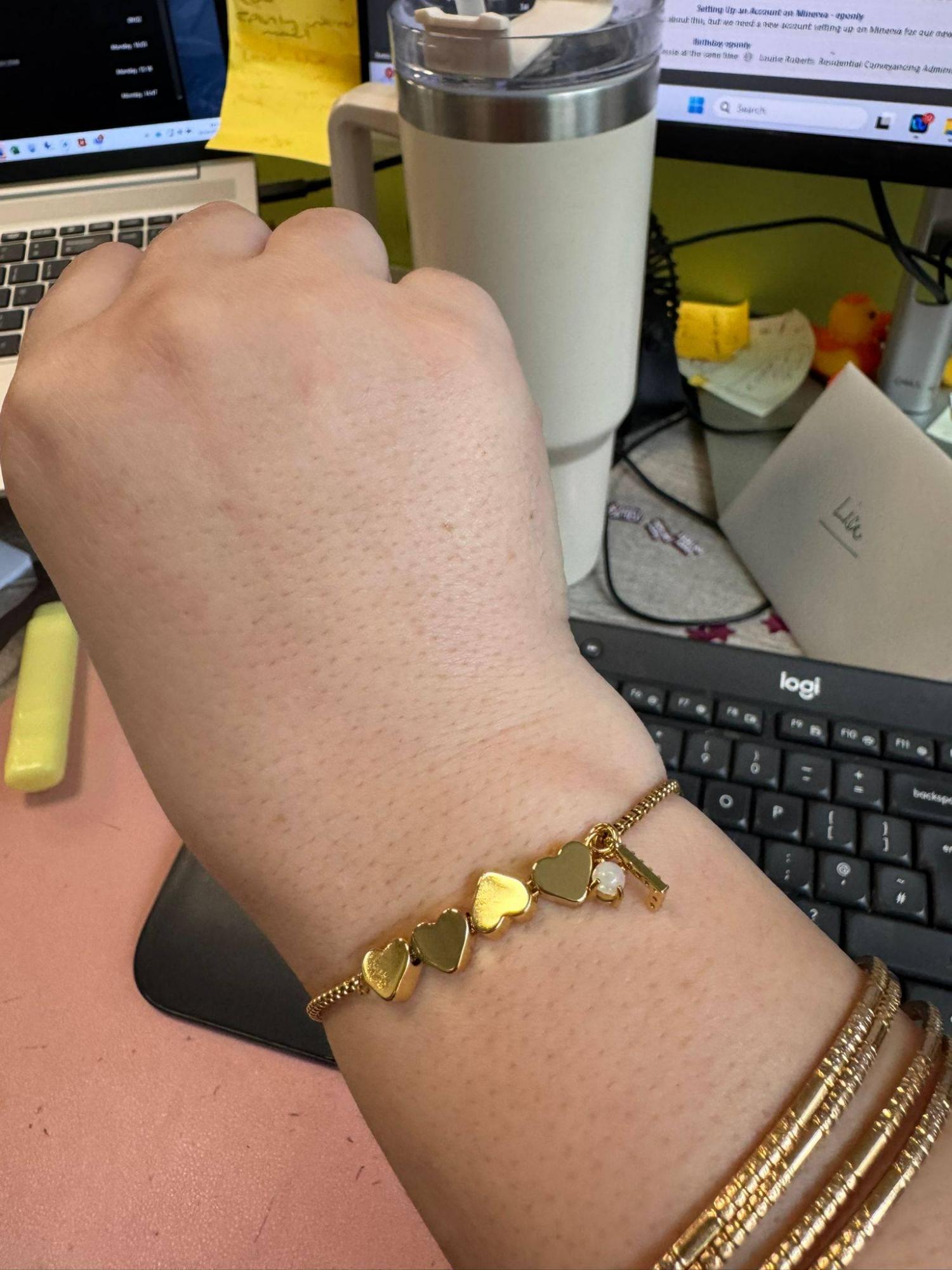 20th • 30th • 40th • 50th  Birthday Gift Bracelet • Adjustable Bracelet  • Women Decade Bracelet  • Gift For Friend • Birthstone Bracelet