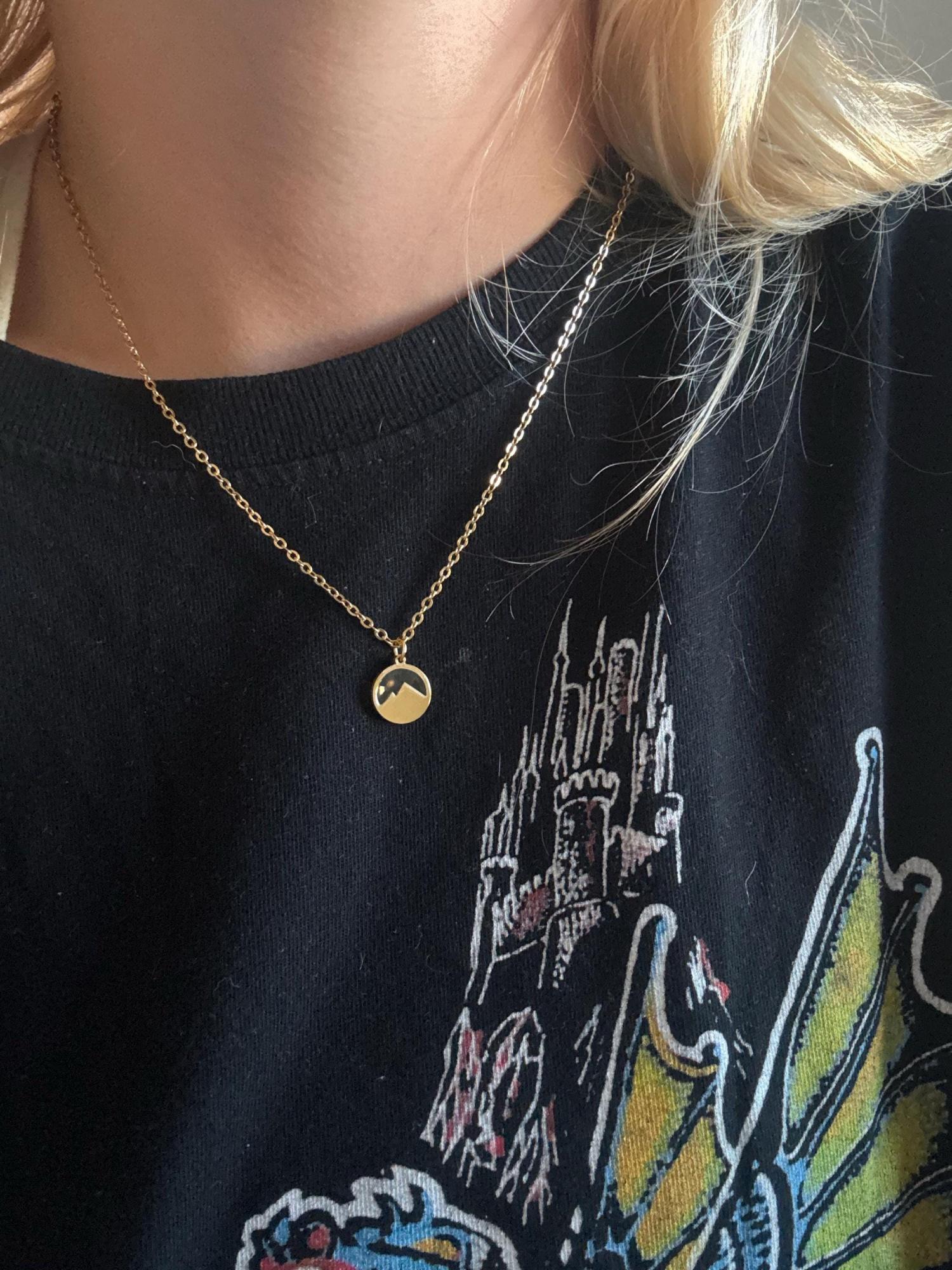 gift for her sister in Christ Mustard seed necklace Mountain Faith Christian jewelry Pearl friend church Christmas gift for daughter GOD