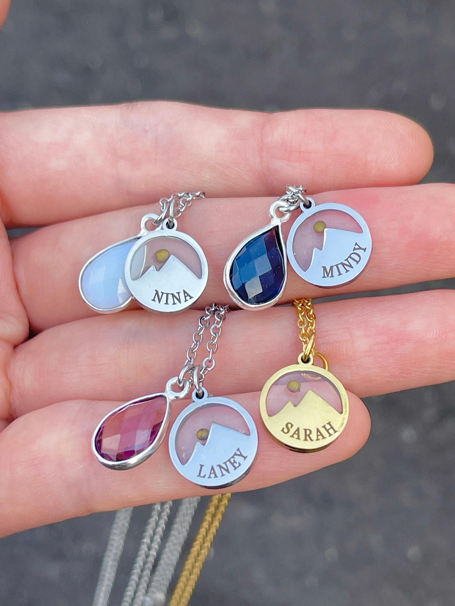 gift for her sister in Christ Mustard seed necklace Mountain Faith Christian jewelry Pearl friend church Christmas gift for daughter GOD