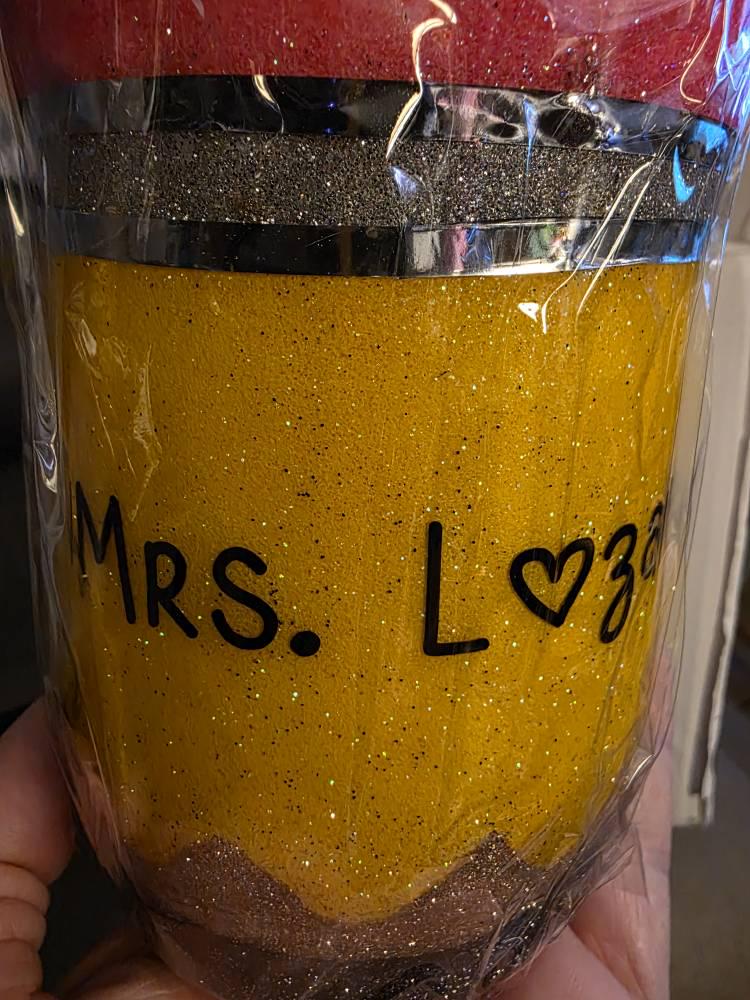 Pencil Stapler | Glitter Stapler | Teacher Gifts | Personalized Teacher Gifts | Customized Stapler | Gifts for her | Gifts for him | Stapler