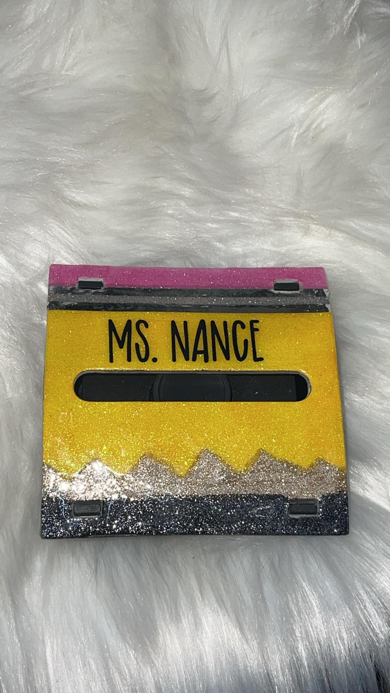 Pencil Stapler | Glitter Stapler | Teacher Gifts | Personalized Teacher Gifts | Customized Stapler | Gifts for her | Gifts for him | Stapler