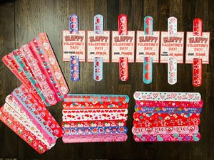 Slappy Valentine's Day Slap Bracelets *Assembled & Personalized*