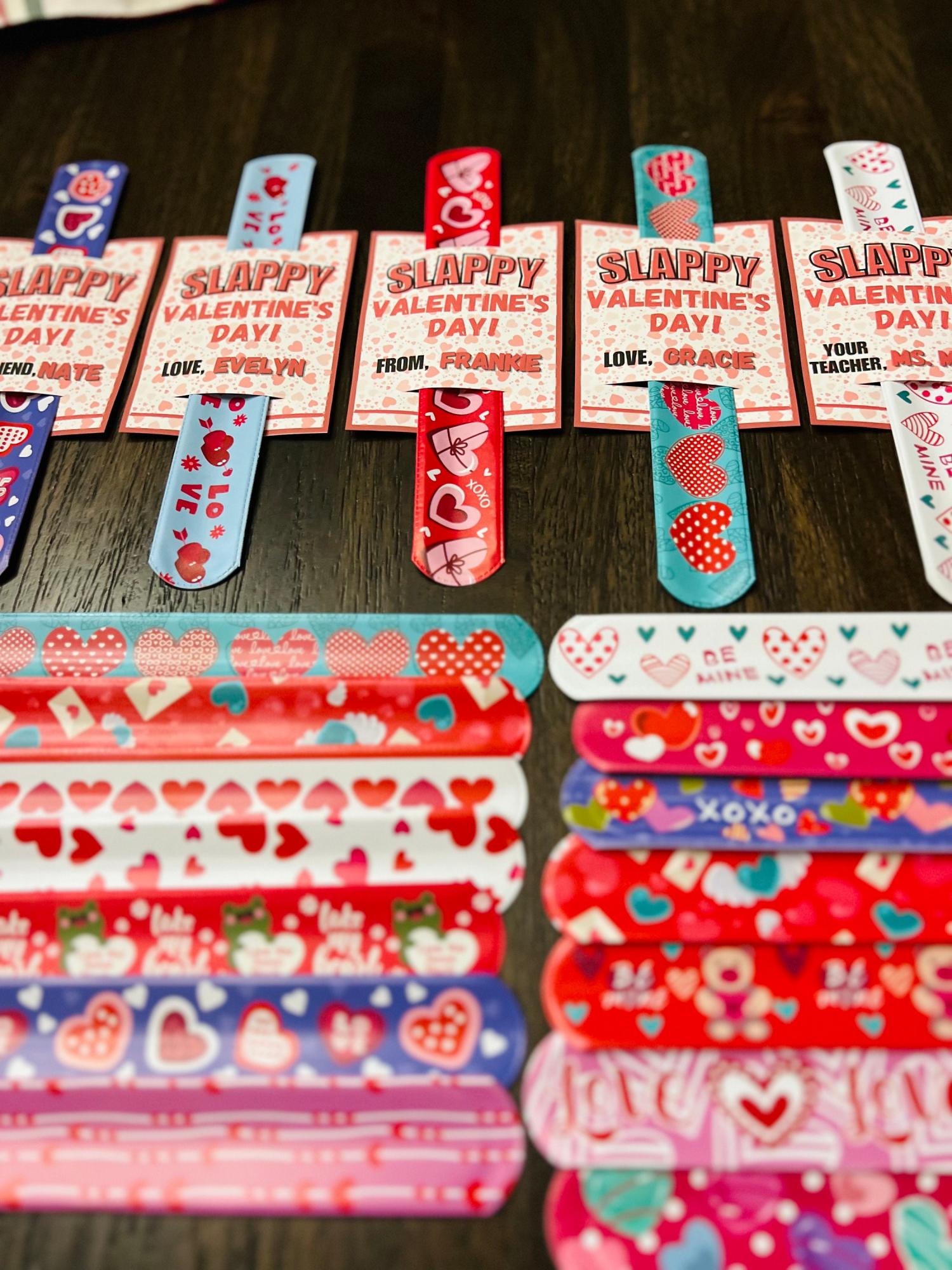 Slappy Valentine's Day Slap Bracelets *Assembled & Personalized*