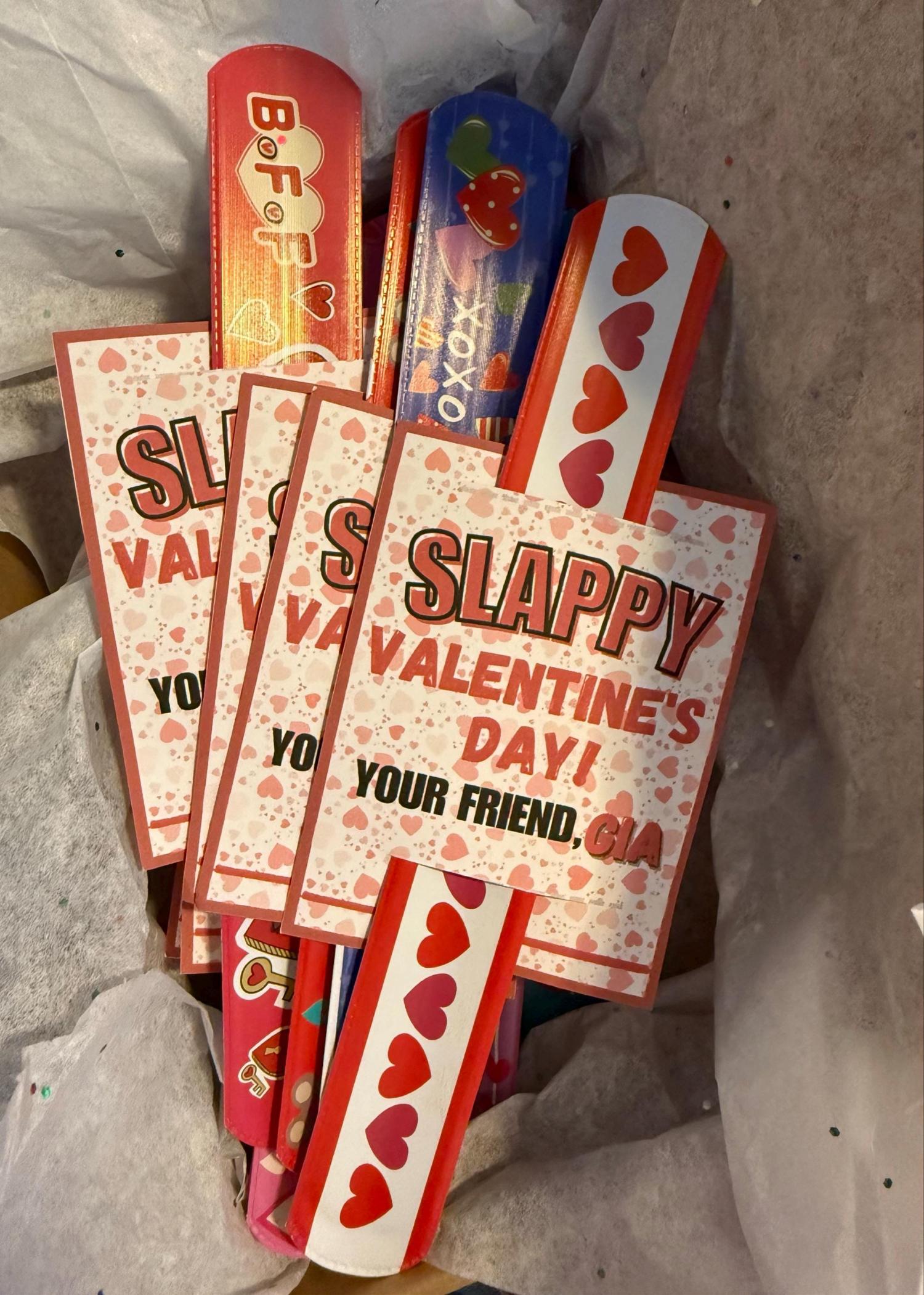 Slappy Valentine's Day Slap Bracelets *Assembled & Personalized*