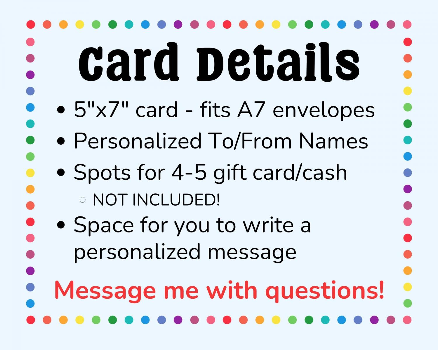 Valentine's Day Waterfall Gift Card Holder, Handmade Cash Money Book, Personalized Valentine Gift for Teens (Holds 4-5 Gift Cards)