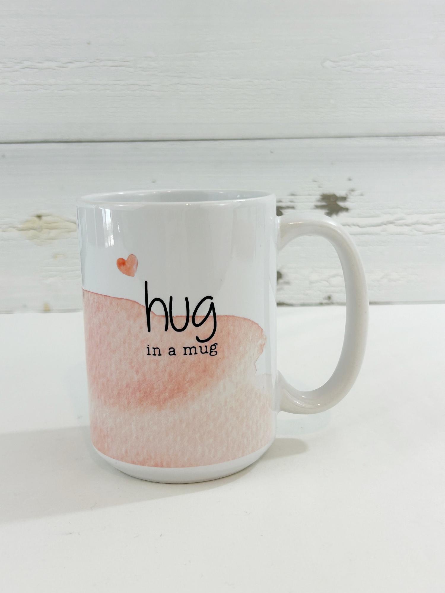 Sending You a Hug in a Mug Gift Set - Encouragement, Anxiety Relief, Love, Friendship, Inspirational Package for Her