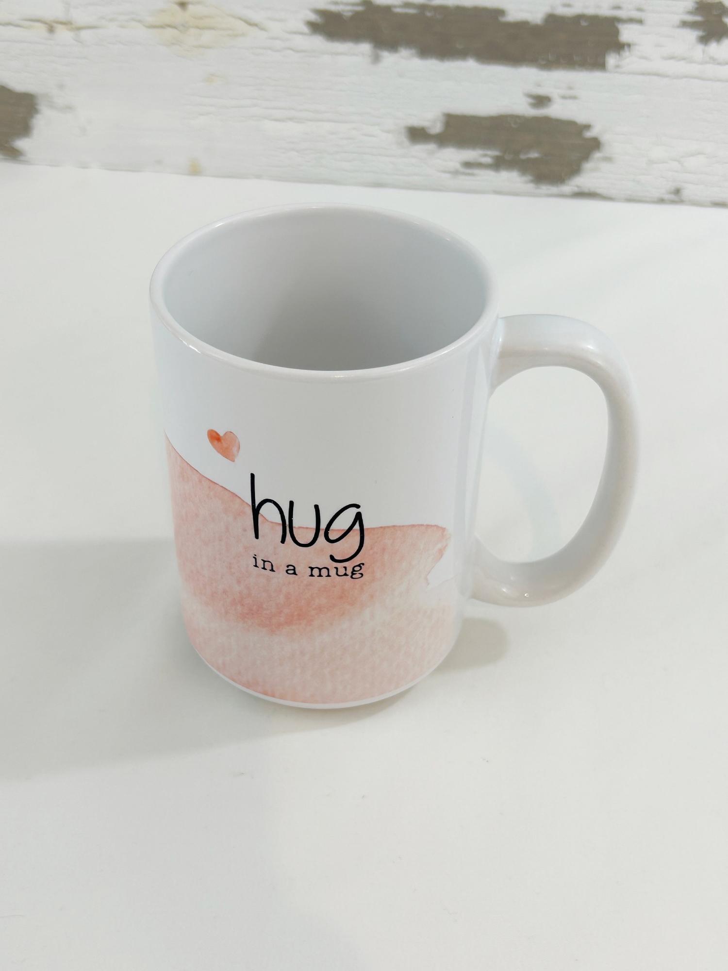 Sending You a Hug in a Mug Gift Set - Encouragement, Anxiety Relief, Love, Friendship, Inspirational Package for Her