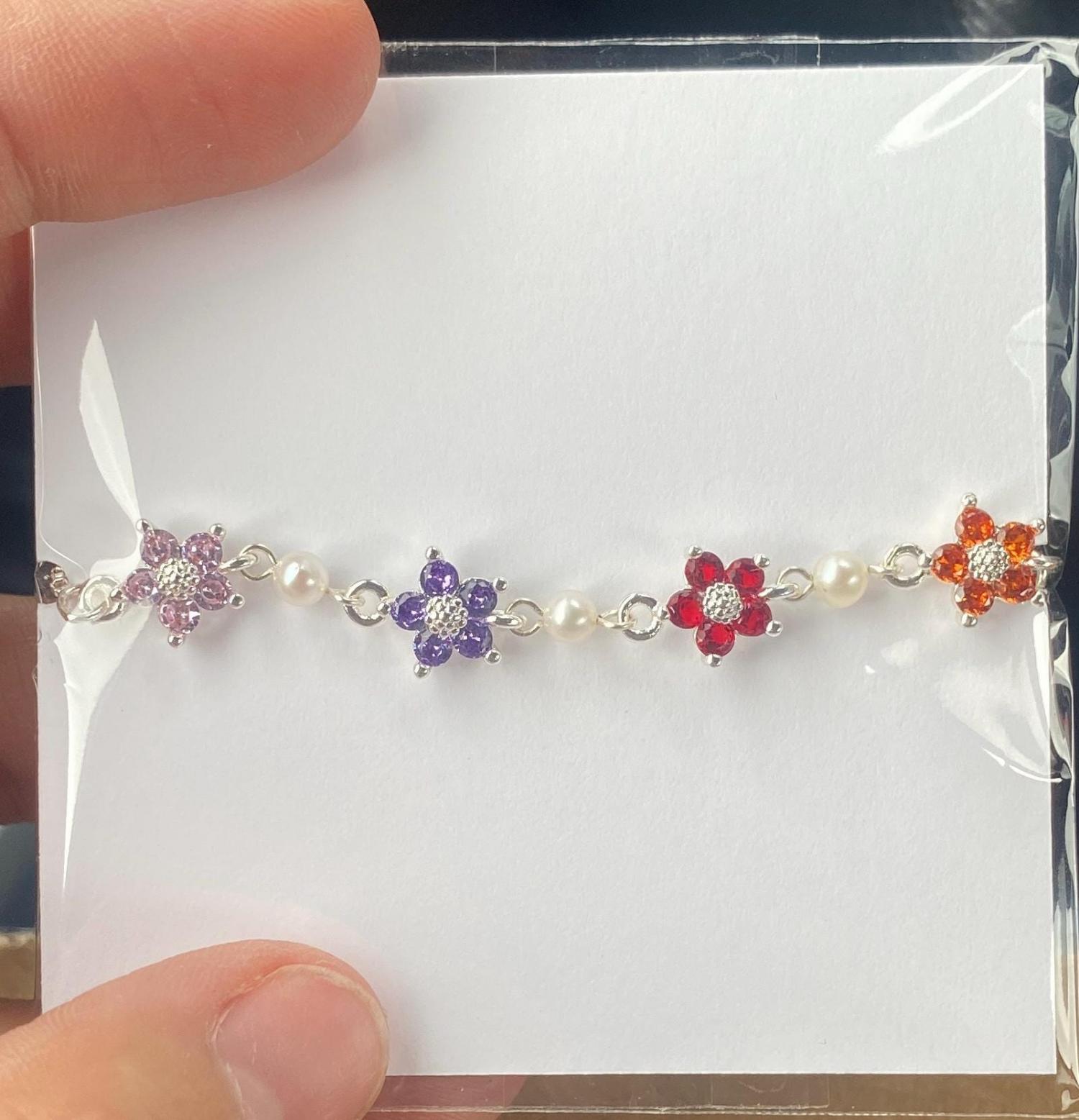 personalized bridesmaid gift, freshwater pearl bracelet flower girl bracelet, wedding  handmade jewelry gift Valentine's Day gift for her