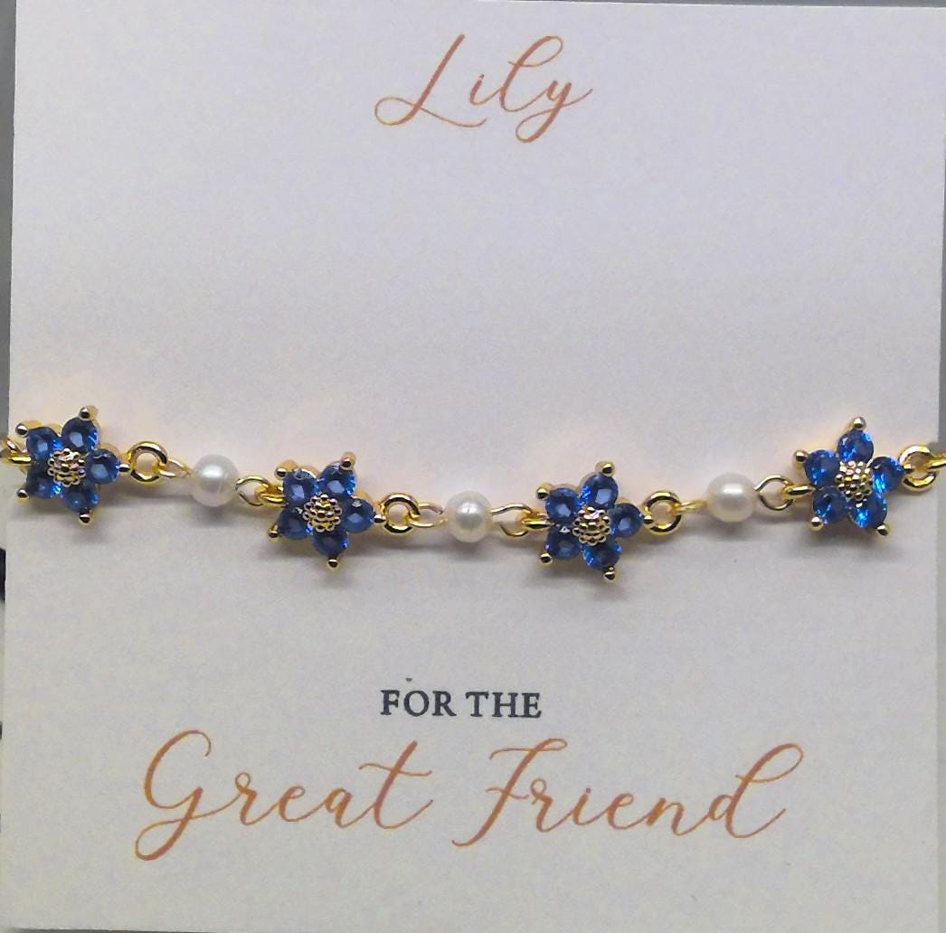 personalized bridesmaid gift, freshwater pearl bracelet flower girl bracelet, wedding  handmade jewelry gift Valentine's Day gift for her