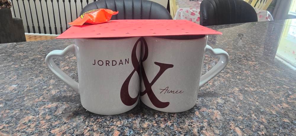 You & I Forever Personalized Mug Set, Girlfriend and Boyfriend Gift, Valentine's Couples Gift, Anniversary Gift, Couples Gift, His and Hers